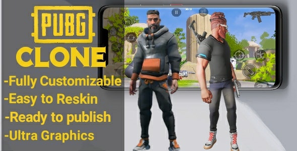 Ultra Graphics Clone Game for PUBG Mobile / Free Fire / Call of Duty: Mobile / Fortnite / PUBG Lite