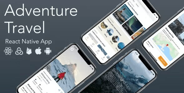 Adventure Travel – React Native App