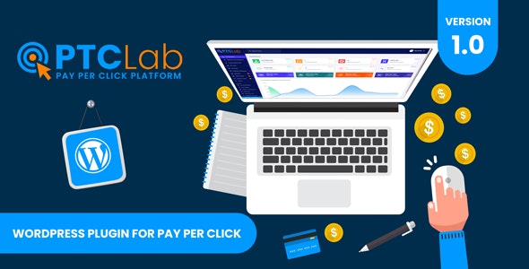 PTCLab – Pay Per Click WordPress Plugin