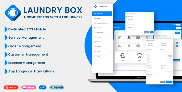 Laundry Box POS and Order Management System 1.7.0