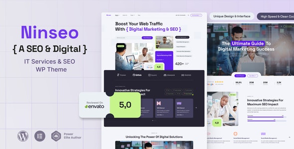 Ninseo – IT Services & SEO WordPress Theme