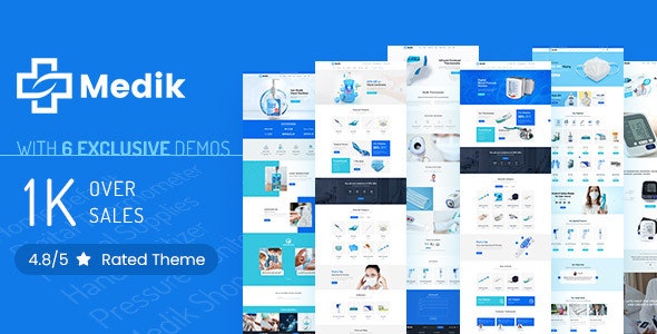 Medik – Medical WooCommerce Store