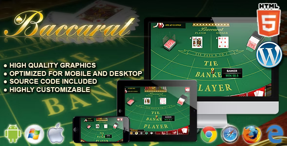 Baccarat – HTML5 Casino Game