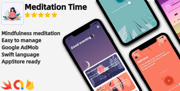 Meditation Time – Full iOS Application