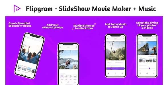 Flipgram – SlideShow Movie Maker + Music | Google AdMob | Subscription Plan | In App Purchase