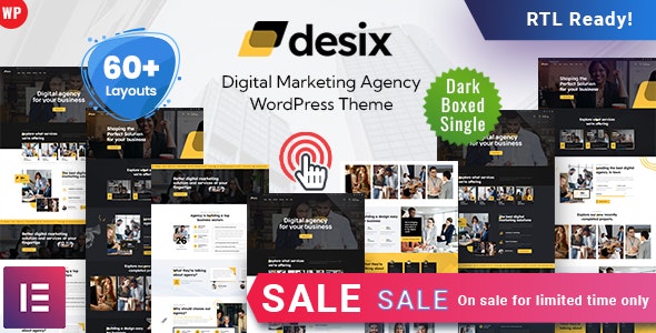 Desix – Digital Marketing Agency WordPress Theme