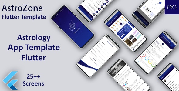 Astrology & Horoscope Android App Template + iOS App Template – Flutter – AstroZone