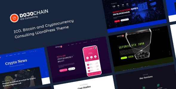 DojoChain – Cryptocurrency Consulting WordPress Theme