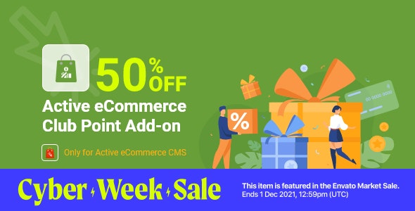 Active eCommerce Club Point Add-on 1.7