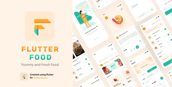 Flutter Food – The Best Flutter Food Template