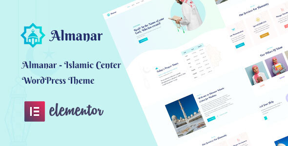 Almanar – Islamic Center WordPress Theme