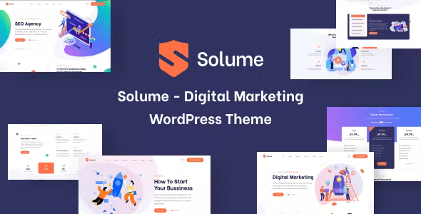 Solume – Digital Marketing WordPress Theme