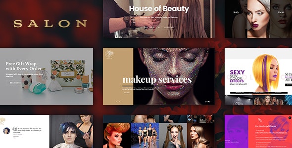 SALON – WordPress Theme for Hair  Beauty Salons