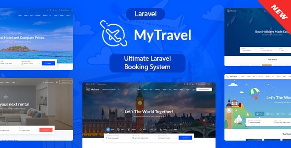 MyTravel – Ultimate Laravel Booking System 2.3.0