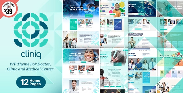 Cliniq – WordPress Theme for Doctor, Clinic  Medical