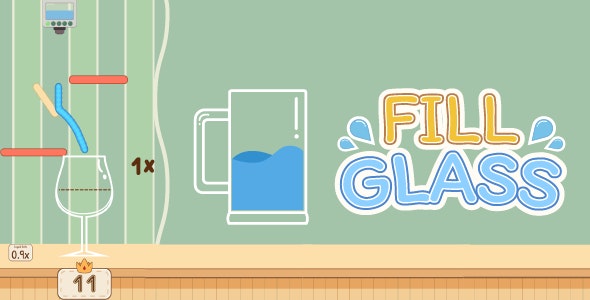 Fill Glass – HTML5 Game – Contruct 3