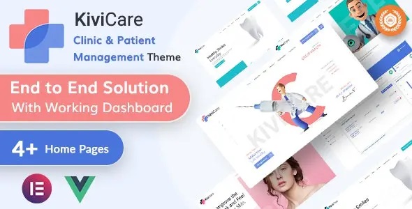 KiviCare 2.0 – Medical Clinic & Patient Management WordPress Solution 2.2.12