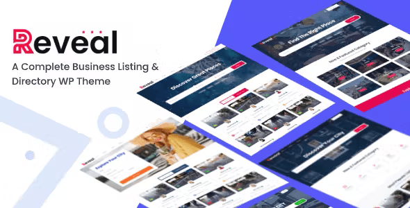 Reveal – Directory & Listing WordPress Theme