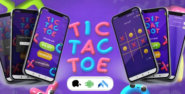 Tic Tac Toe – Online Multiplayer Game Flutter with Admob