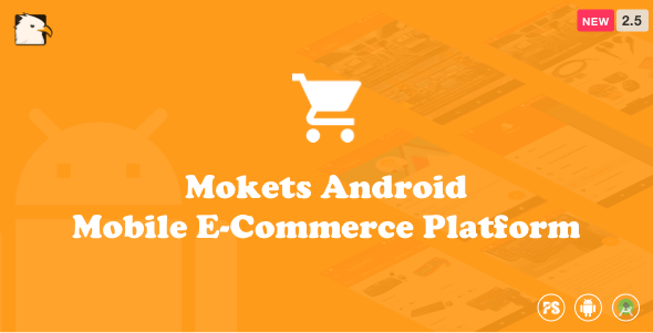 Mokets (Mobile Commerce Android Full Application With Material Design)