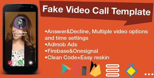 Android Fake Video Call App Template