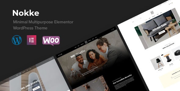 Nokke | Minimal Multipurpose WordPress Theme