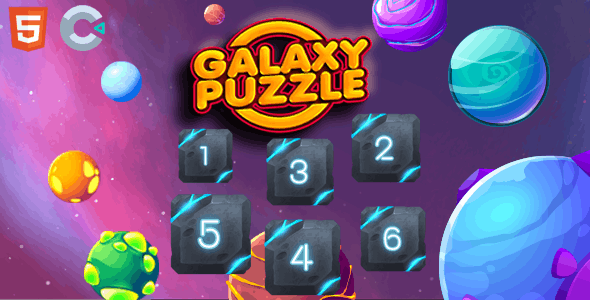 Galaxy Puzzle – Construct3 – HTML