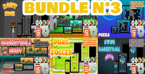 Bundle N°3 ( 06 games | CAPX and HTML5 )