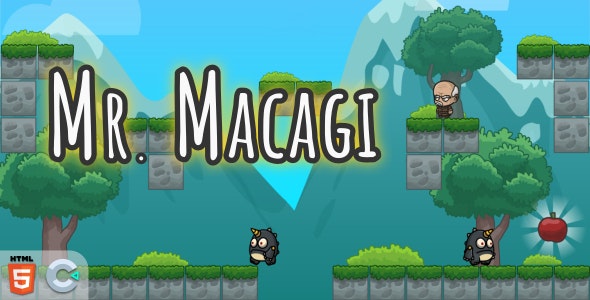 Mr. Macagi – HTML5 Platform game