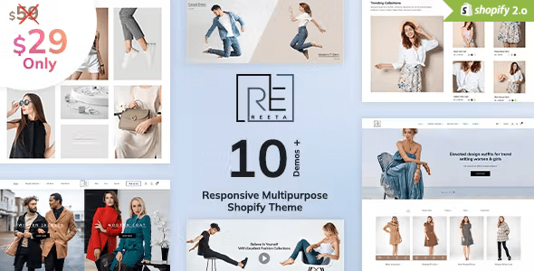 Reeta – Responsive Multipurpose Shopify Theme