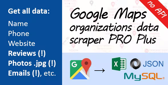 Google Maps Data Scraper PRO plus 1.19.0