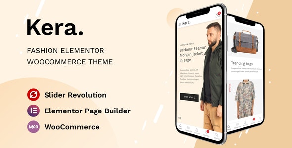 Kera – Fashion Elementor WooCommerce Theme