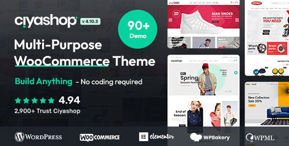 CiyaShop – Multipurpose WooCommerce Theme