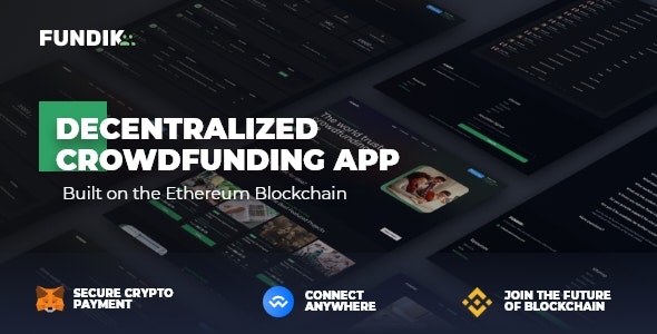 Fundik – Blockchain Crowdfunding App