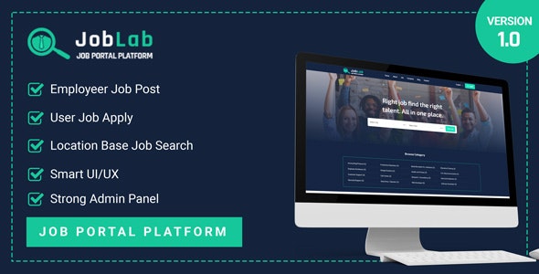 JobLab – Job Portal Platform 2.0