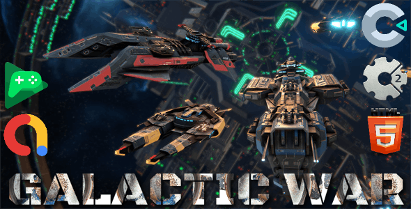 Galactic War! Construct 23 HTML Multi-player Space Shooter Game