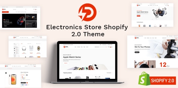 Drou – Electronics Store Shopify 2.0 Theme 1.0.2