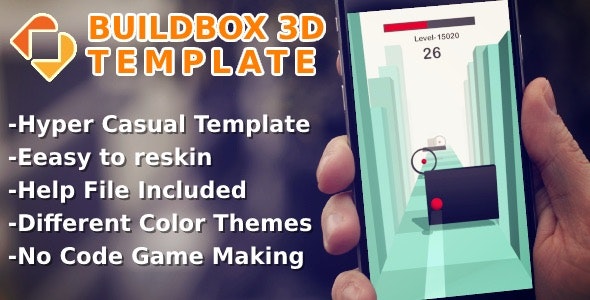 Amaze Ball 3D – Buildbox 3D Hyper Casual Template