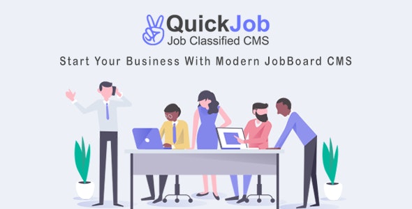 QuickJob – Job Board Job Portal PHP Script