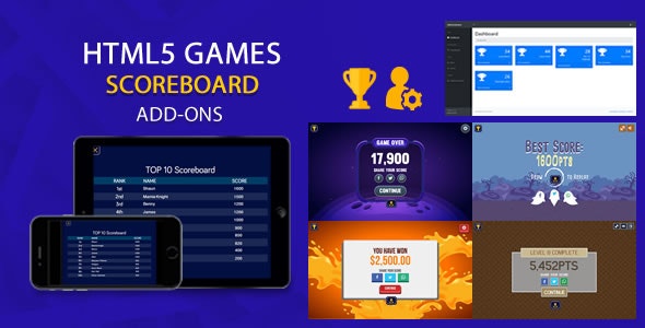 Scoreboard for HTML5 Games