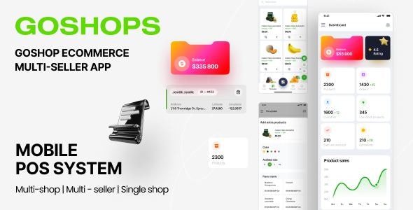 E-commerce Seller mobile application (Goshops)