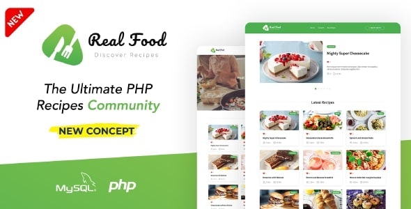 RealFood | The Ultimate PHP Recipes  Community Food