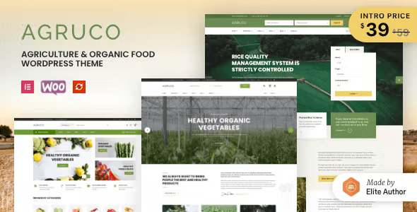 Agruco – Agriculture & Organic Food WordPress Theme 1.0.4