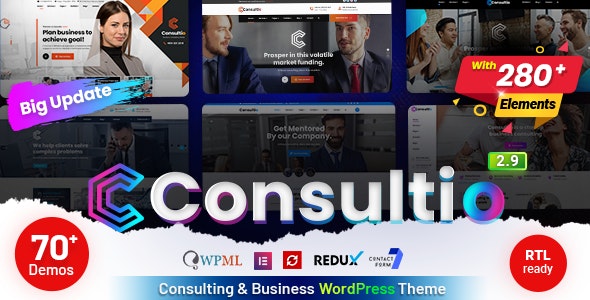 Consultio – Consulting Corporate WordPress 3.2.1