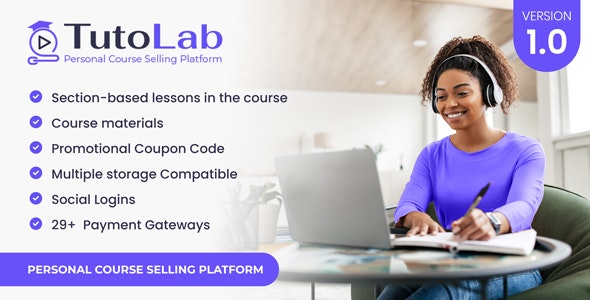 TutoLab – Personal Course Selling Platform 2.0