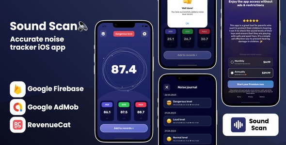 Sound Scan – iOS App Source Code