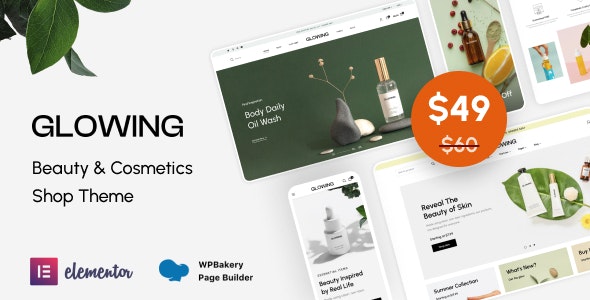 Glowing – Beauty  Cosmetics Shop Theme 1.1.7