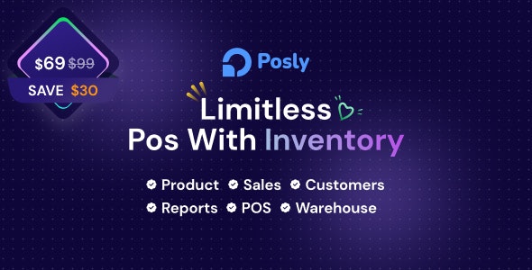 Posly – Pos with inventory Management System