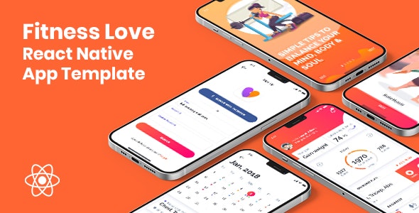 Fitness Love – React Native App Template