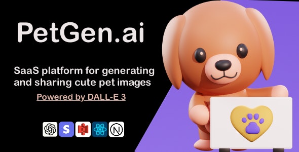 PetGen – SaaS AI Pet Image Generator